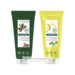 Klorane Cupuaçu Gel Douche Nutritif Ecorce de Cèdre + Gel Douche Nutritif Zeste d'Agrumes 2x200mlLot  × 2