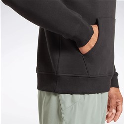 Men's Reebok Identity Fleece Stacked Logo Pullover Hoodie