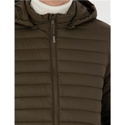 Haki Slim Fit Mont