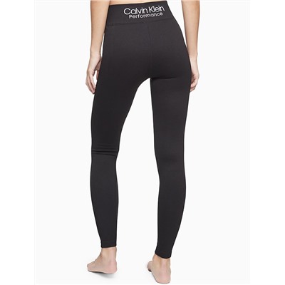 Performance Ribbed High Waist Full Length Leggings