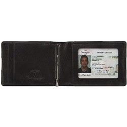 Brand: Tony Perotti Mens RFID Blocking Bifold MONEY CLIP Credit Card Wallet with ID Italian Leather