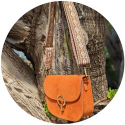 AB.Z PELLE Djuli ser (410) naranja+CINTURON BOLSOS (180)-26 (1) АКЦИЯ