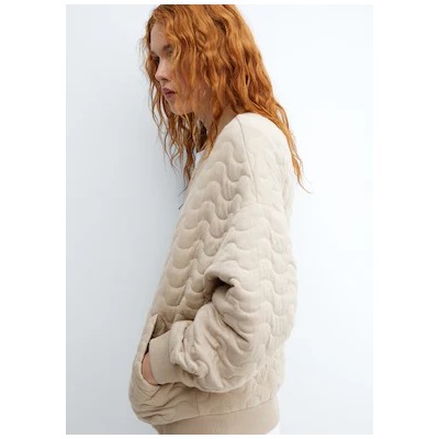 Chaqueta bomber acolchada