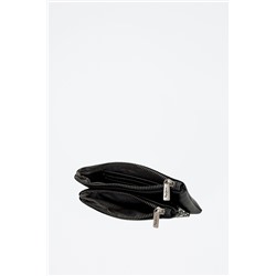 Monedero Lana Beige y negro