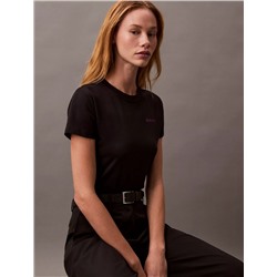 Foil Logo Graphic Slim T-Shirt