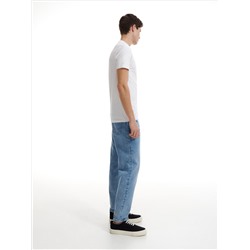 Jeans im Carrot-Fit mit kurzem Bein