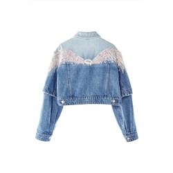 Chaqueta vaquera Azul