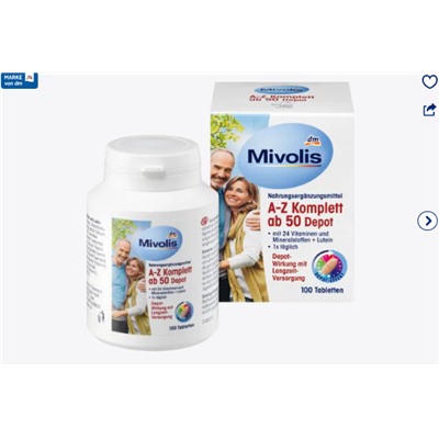 A-Z Komplett Depot ab 50, Tabletten, 100 St, 153 g