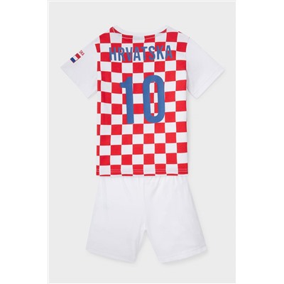 Shorty-Pyjama - Bio-Baumwolle - 2 teilig