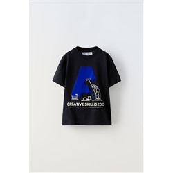 CAMISETA ESTAMPADO FLOCK