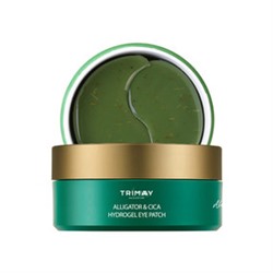 Alligator & CICA Hydrogel Eye Patch, Патчи для век с маслом крокодила и центеллой