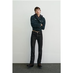 TRF STRAIGHT-LEG MID-RISE JEANS