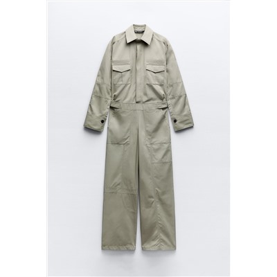 GABARDINE JUMPSUIT