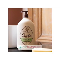 Cavaillès Gel Bain Douche - Amande Verte - Peaux Sensibles 1 Litre