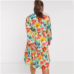 Яркое летнее платье Plus Size