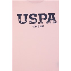 Erkek Çocuk Pudra Basic Bisiklet Yaka Tişört