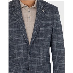 Lacivert Slim Fit Ceket
