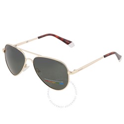 Polaroid  Polarized Green Pilot Unisex Sunglasses Item No. PLD 6012/N/NEW 0PEF/UC 56
