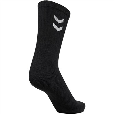 hummel Basic Sportsocken 3 Paar schwarz 022030-2001