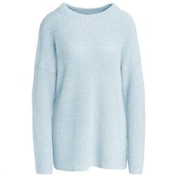 Damen Strickpullover mit Stehkragen