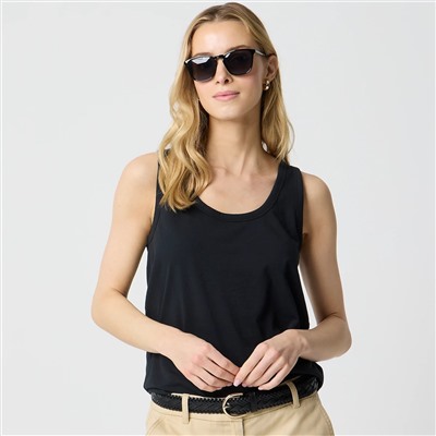 Scoopneck tank top