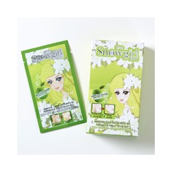Скраб-гель для лица с йогуртом и коллагеном Snowgirl 10 гр/Snowgirl yoghurt collagen scrub 10 gr