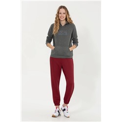 Kadın Vİşne Jogger Eşofman Altı