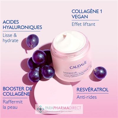 Caudalie Resveratrol-Lift - Crème Cachemire Redensifiante 50ml