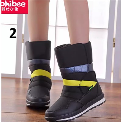 Зимние водонепроницаемые дутики на флисе