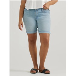 Women's Legendary Denim Bermuda Short (Plus)