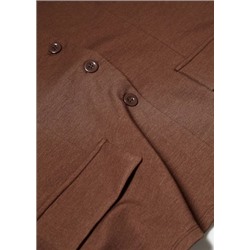 Chaleco recto oversize