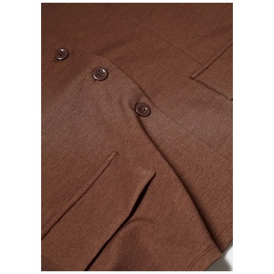 Chaleco recto oversize