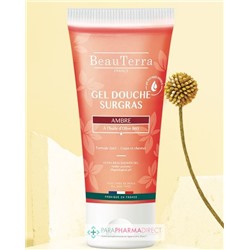 BeauTerra Gel Douche Surgras - Ambre 200 mL