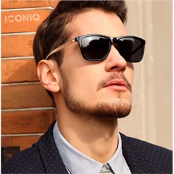 IQ30046 - Солнцезащитные очки ICONIQ P0733 Black gun leg gray sheet