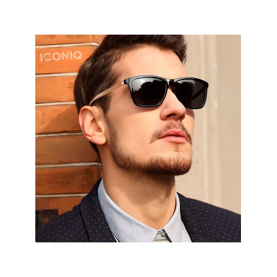 IQ30046 - Солнцезащитные очки ICONIQ P0733 Black gun leg gray sheet