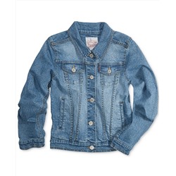Levi's Distressed Denim Jacket, Big Girls (7-16)