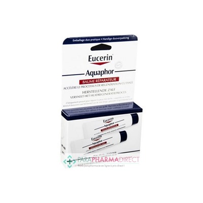 Eucerin Aquaphor Baume Réparateur Cutané Peau Gercée 2x10ml