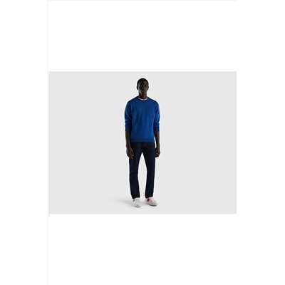 United Colors of Benetton Bisiklet Yaka Koton Kazak 123P1098U1I76-0W5