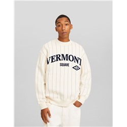 Retro printed sweatshirt