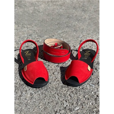 Ab.Zapatos 3106-8 fuego+Ab.Zapatos Pelle NAPA (200) ROJO АКЦИЯ