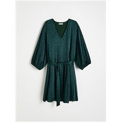 Kleid mit hohem Viskoseanteil