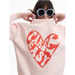 Bedrucktes Sweatshirt