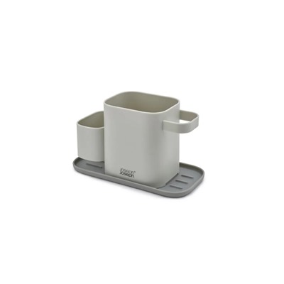 JosephJoseph  Spülbecken-Organizer "Duo" in Grau - (B)12,5 x (H)21,3 x (T)10 cm