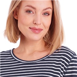 Damen Langarmshirt im Ringel-Look