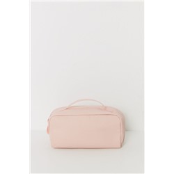 Neceser mediano rubber rosa