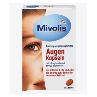 Augen Extra Sehkraft + Schutz, Tag + Nacht, Kapseln, 30 St., 28,8 g