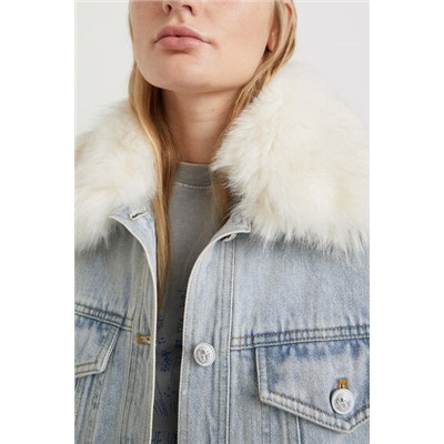 Chaqueta vaquera oversize