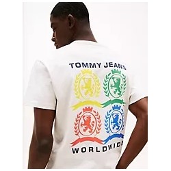 Tommy Jeans Repeat Crest Logo T-Shirt