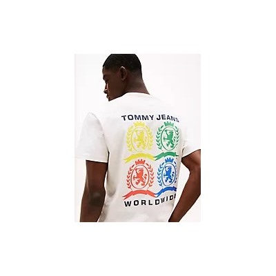 Tommy Jeans Repeat Crest Logo T-Shirt