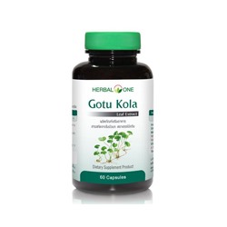 Капсулы Готу Кола (Centella asiatica) Herbal One 60 капсул.